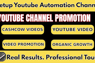 setup youtube automation channel business and create cash cow videos