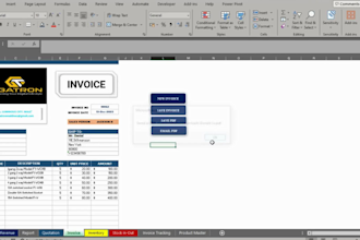 invoice design, point of sale,pos system, excel inventory management system,