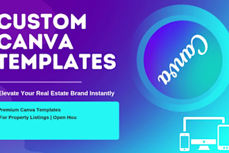 make real estate brochures in canva you can edit anytime