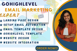be your gohighlevel email marketing expert ghl automation expert CRM expert