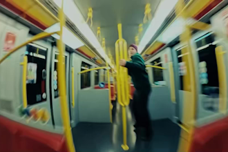 create music video with licensed footage