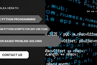 create a python script for your requirement