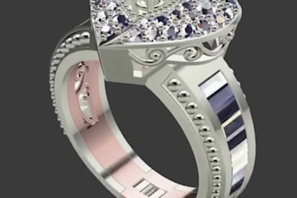 create unique jewelry animation jewelry rendering cad jewelry design 3d cgi fooh