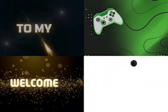 make youtube intro and outro videos