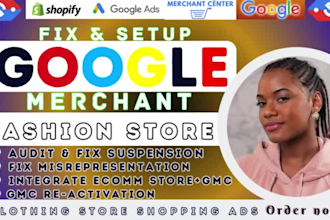 fix google merchant center misrepresentation, website improvement fix suspension