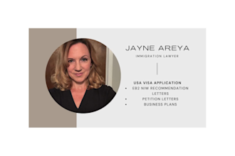 offer immigration recommendation letter writing service for eb2niw USA visa