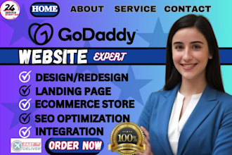 godaddy website design godaddy website resign website development godaddy expert