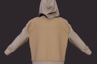 do 3d clothing mockup 3d hoodie mockup  3d hoodie crop top 3d realistic hoodie