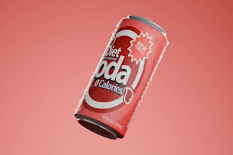 do high quality 3d food aniimation,3d product animation, bottle animation, cad