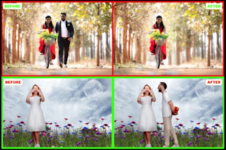 remove unwanted object, people, add person, logo, bg, photo editing any picture