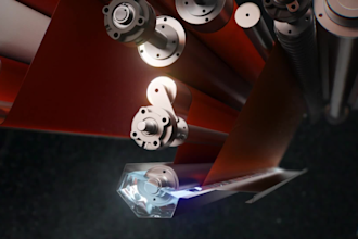 create realistic 3d industrial and factory process animation