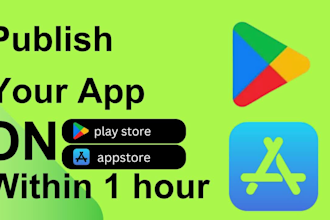 publish or upload your app on play store ios and andriod
