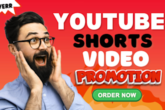 do I will promote your youtube shorts to make you go viral