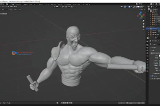 sculpting 3d modeling for 3d rendering
