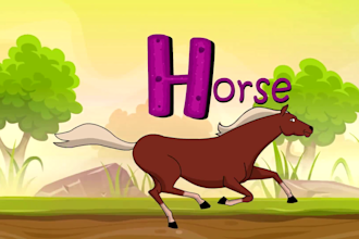 create 2d animation and character animation