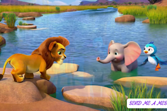 do 3d kids animation, 3d nursery rhyme music