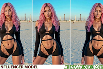 realistic ai influencer model promotion ai onlyfans fanvue ai instagram ai girl