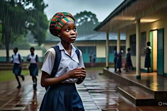 create a captivating ai video art for african folktales  and sory