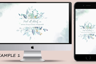 make elegant wedding invitation video