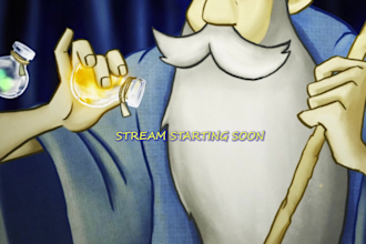 create a custom intro for your livestream