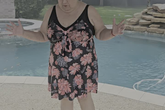 create ugc content as a energetic senior female