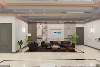 design model and render your living room interior