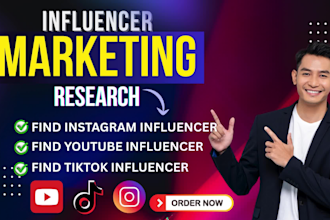 find niche targeted instagram, youtube, tiktok influencers with valid emails