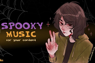 do spooky music for your content