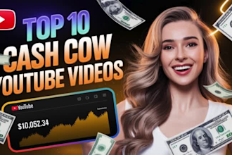setup youtube automation channel business for you and create cash cow videos