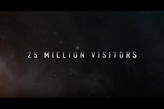create web conference business promo or event promo video ad