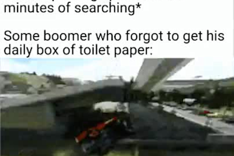sing something cringy and bad