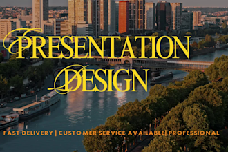 do a powerpoint presentation for business and pitch desk
