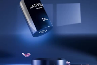 do 3d perfume animation 3d fragrance product animation 3d video