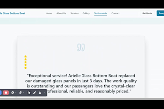build a modern website for business and ecommerce store