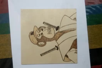 convert your design into 2d,3d laser cut wood burn art