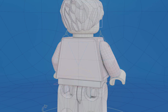 custom lego design moc lego technic 3d lego model with manual instruction