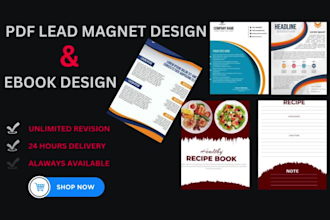 lead magnet pdf document worksheet canva ebook white paper annual report freebie