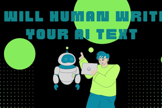 human write your ai texts