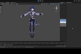 completed rigging of complex characters like genshin