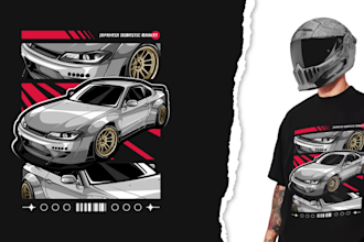design cool vector illustration automotive of your car