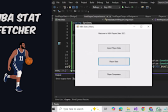 develope desktop application,c sharp, win form, dotnet