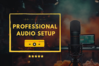configure your audio, voice and microphone in obs or streamlabs