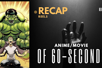 mind blowing 60 second anime manga movie recaps