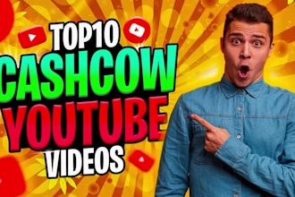 create youtube cash cow videos and faceless cash cow videos