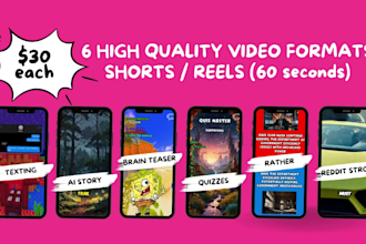 make short videos with voiceover subtitle youtube tiktok