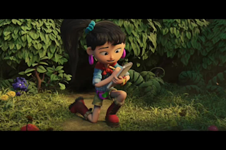 compose cinematic music, film score, soundtrack for animation