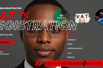 register your vat and file oss returns for UK germany france italy es