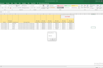 send bulk mail from word and excel