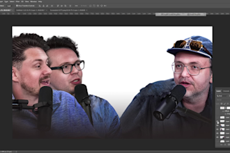 professional youtube thumbnail design for podcasts