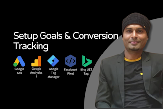 fix, setup conversion tracking in ga4 google ads meta pixel bing uet tag manager